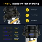 KXK-818 Outdoor Emergency Lamp Camping Light Portable Tent Lantern - Image 8