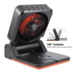 F3 Solar Powered USB Charging Portable Fan Camping Light - Image 12