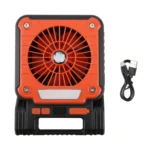 F3 Solar Powered USB Charging Portable Fan Camping Light - Image 13