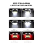 YY09 Outdoor Work Super Bright Sensor Headlight - Image 6