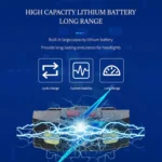 YY12 Outdoor Super Bright Infrared Sensor Headlight - Image 11