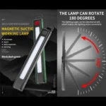 W09 Multifunctional Folding Pen Lamp LED Outdoor Work Flashlight - Image 6