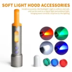 X723 Aluminum Alloy Outdoor White Laser Wick Zoom Waterproof Flashlight - Image 3