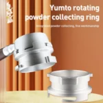 58mm Coffee Machine Handle Aluminum Alloy Rotary Buckle Powder Ring Coffee Receiving Ring For Barsetto - Image 3