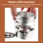 58mm Coffee Machine Handle Aluminum Alloy Rotary Buckle Powder Ring Coffee Receiving Ring For Barsetto - Image 6