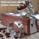 54mm Coffee Dosing Funnel Ring Stainless Steel Coffee Powder Dispenser for Breville 8 Series - Image 2