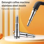 For Delonghi Coffee Machine A3 Snap-on Nozzle Stainless Steel Steam Wand Nozzle - Image 2