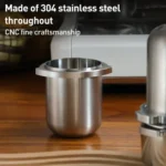 Coffee Machine Handle Stainless Steel Dosing Cup Mug Coffee Powder Feeder For Breville 8 Series - Image 4