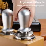 Stainless Steel Coffee Powder Hammer Pressure Powder Tampon - Image 5