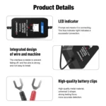 KONNWEI BK300 6V / 12V / 24V Car Bluetooth 5.0 Battery Monitor Diagnostic Tool - Image 14