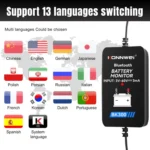 KONNWEI BK300 6V / 12V / 24V Car Bluetooth 5.0 Battery Monitor Diagnostic Tool - Image 19