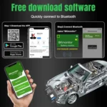 KONNWEI BK300 6V / 12V / 24V Car Bluetooth 5.0 Battery Monitor Diagnostic Tool - Image 9