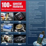 KONNWEI KW420 2.8 inch Color Screen Car OBD2 Fault Diagnostic Scan Tool for Honda - Image 13