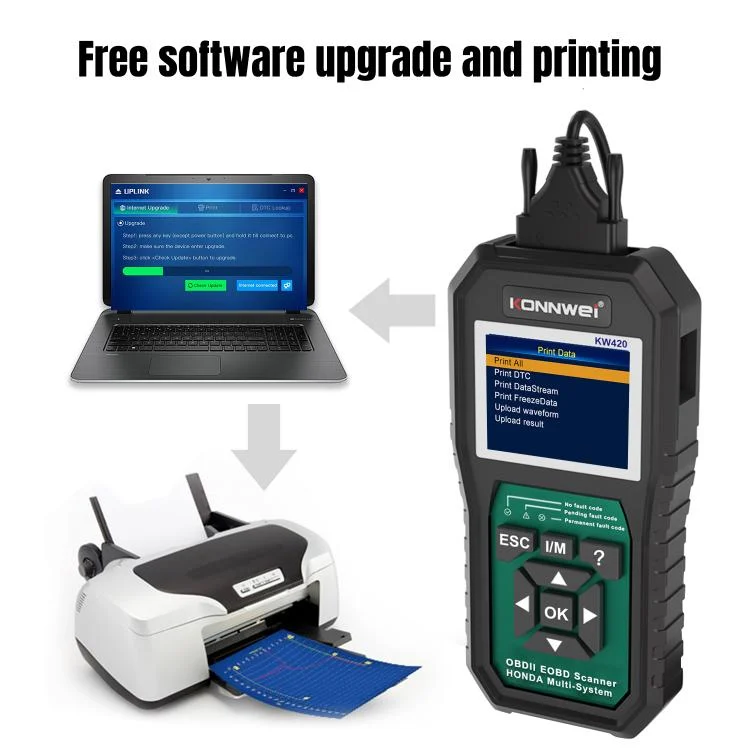 EDA008020801A_7.webp KONNWEI KW420 2.8 inch Color Screen Car OBD2 Fault Diagnostic Scan Tool for Honda - Image 8