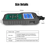 KONNWEI KW470 2.8 inch Color Screen Car OBD2 Fault Diagnostic Scan Tool for Ford - Image 29