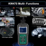 KONNWEI KW470 2.8 inch Color Screen Car OBD2 Fault Diagnostic Scan Tool for Ford - Image 42