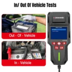 KONNWEI KW700 12V / 24V 2.8 inch Color Screen Car Battery Tester with Printer - Image 13