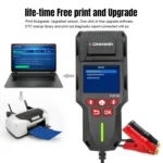 KONNWEI KW700 12V / 24V 2.8 inch Color Screen Car Battery Tester with Printer - Image 17