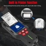 KONNWEI KW700 12V / 24V 2.8 inch Color Screen Car Battery Tester with Printer - Image 3