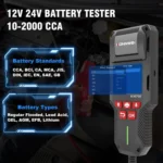 KONNWEI KW700 12V / 24V 2.8 inch Color Screen Car Battery Tester with Printer - Image 6