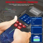 KONNWEI KW700 12V / 24V 2.8 inch Color Screen Car Battery Tester with Printer - Image 7