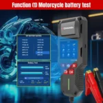 KONNWEI KW700 12V / 24V 2.8 inch Color Screen Car Battery Tester with Printer - Image 8