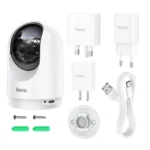 hoco D1 3MP 2.4G WiFi Indoor PTZ HD Camera - Image 5