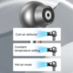 WG-F01 LED Digital Display Smart Frequency Conversion Negative Ion High Speed Hair Dryer - Image 3