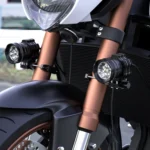 CS-1090A1 Motorcycle Modified Bumper Shock Absorption Fixture Spotlight Fixing Bracket - Image 11