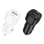 BOROFONE BZ34B Cloud PD38W Type-C and USB Car Fast Charger  – Qty: 5 Units - Image 2