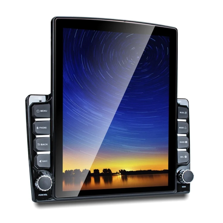 EDA008061_1.webp 9.7 inch Vertical Screen 2.5D Glass Car Android Universal Player Navigator MP5 Integrated Machine Support Phone Link / GPS / FM / Steering Wheel Control, 1GB+32GB - Image 2