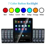 9.7 inch Vertical Screen 2.5D Glass Car Android Universal Player Navigator MP5 Integrated Machine Support Phone Link / GPS / FM / Steering Wheel Control, 1GB+32GB - Image 14