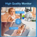 ESCAM PT205 5G WiFi Smart Robot Wireless AI Automatic Tracking Camera, Two Way Audio / Night Nersion - Image 4