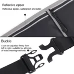YSU Outdoor Marathon Sport Ultra-thin Waterproof Mobile Phone Storage Waist Bag - Image 3