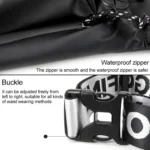 YQM-AAA Outdoor Running Sport Waterproof Mobile Phone Crossby Waist Bag - Image 4
