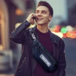 YQM-AAA Outdoor Running Sport Waterproof Mobile Phone Crossby Waist Bag - Image 8