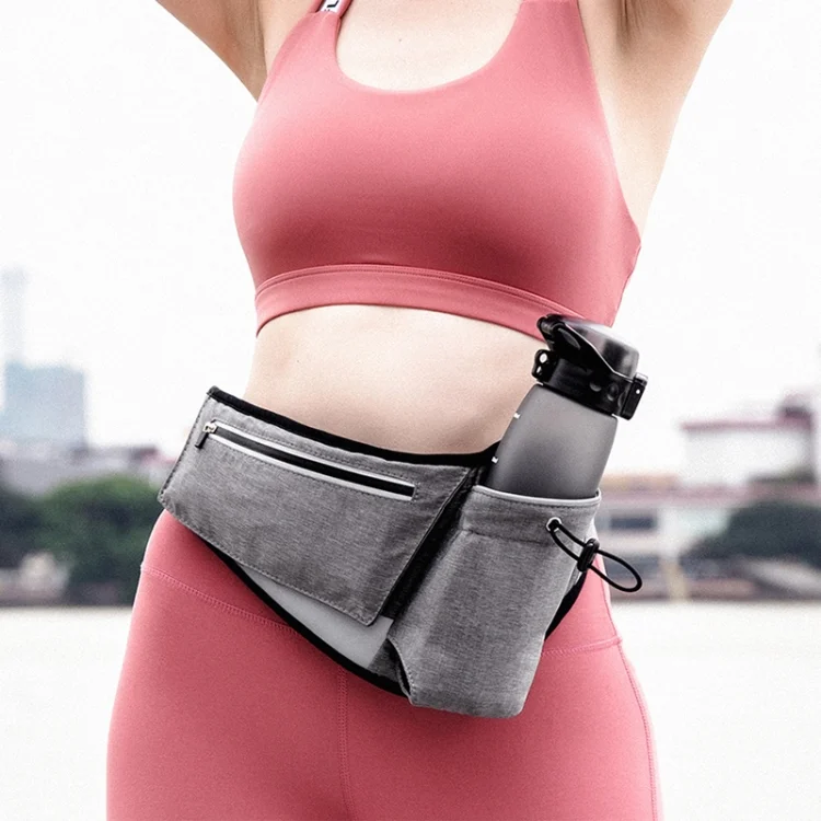 YS20 Outdoor Sport Waterproof Double Layer Mobile Phone Storage Waist Bag Kettle Bag