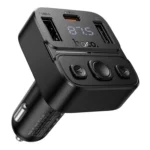hoco E87 Delta 35W USB-A and USB-C Car BT FM Transmitter - Qty:  5 Units
