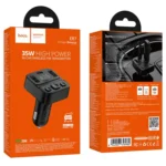 hoco E87 Delta 35W USB-A and USB-C Car BT FM Transmitter - Qty:  5 Units - Image 8