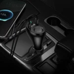 hoco E88 Star 35W Dual USB-C Ports Cigarette Lighter Car BT FM Transmitter - Qty:  5 Units - Image 6