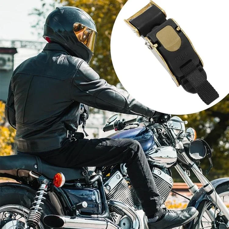 EDA008086401A_4.webp SOMAN QB11 Motorcycle Helmet Buckle Universal Quick Release Clip Copper Plated Buckle - Image 5
