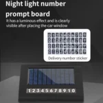 Solar Energy Car Air Purifier with Number Plate - Image 7