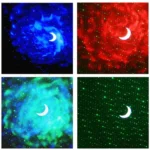 Elliptical Starry Projection Lamp Rechargeable Atmosphere Light - Image 5