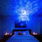 Elliptical Starry Projection Lamp Rechargeable Atmosphere Light - Image 6
