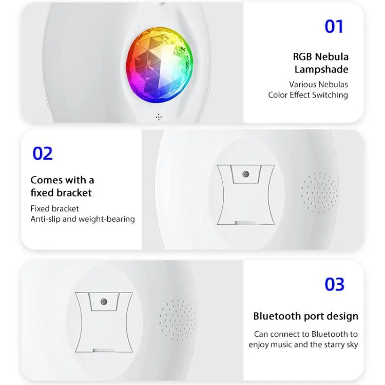 EDA008097801A_3.webp Remote Control Elliptical Starry Projection Lamp Atmosphere Light - Image 4