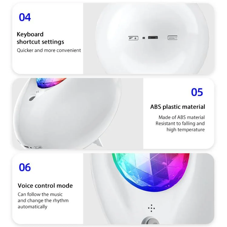 EDA008097801A_4.webp Remote Control Elliptical Starry Projection Lamp Atmosphere Light - Image 5