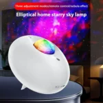 Remote Control Elliptical Starry Projection Lamp Atmosphere Light - Image 6