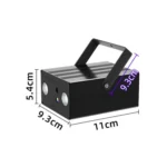 10W Square Laser Light LED Stage Bar KTV Atmosphere Lamp - Image 2