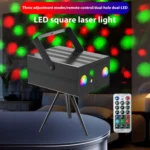 10W Square Laser Light LED Stage Bar KTV Atmosphere Lamp - Image 4