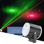 Mini Cylindrical Laser Light LED Stage Starry Projection Lamp